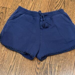 Mayoral Girls Jersey Shorts with Tassel Detail